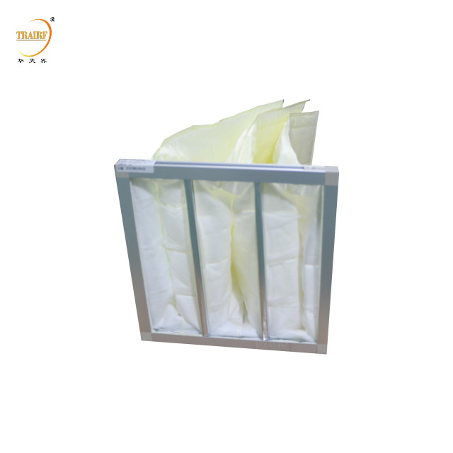 Filtro de aire de bolsillo para medios industriales para filtro de bolsas Ahu