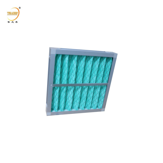 Filtro de aire acondicionado secundario con marco de aluminio Filtro de aire para el sistema de ventilación industrial