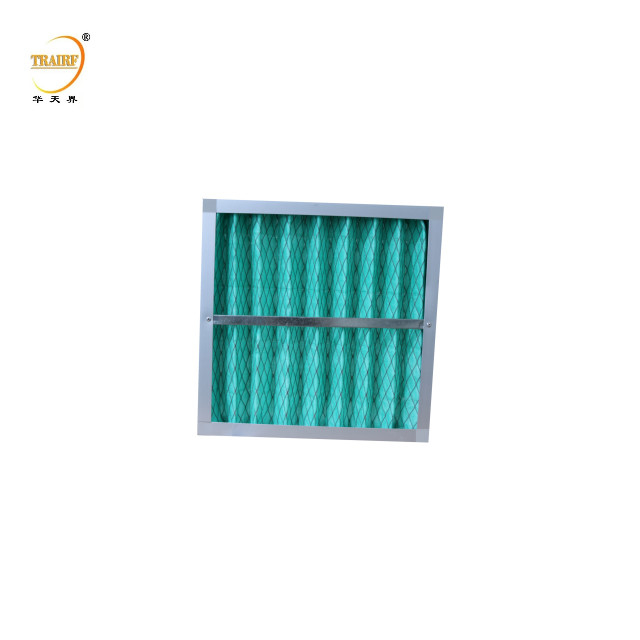 Filtro de aire acondicionado secundario con marco de aluminio Filtro de aire para el sistema de ventilación industrial