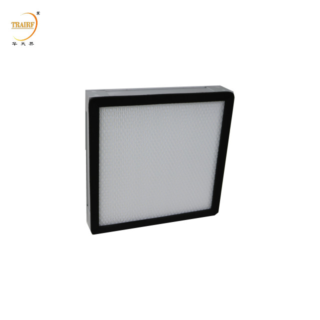 H13 H14 Filtro de aire Hepa para aire acondicionado o capó de flujo laminar