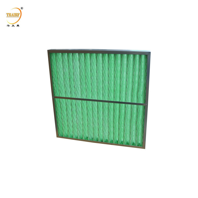 Cuadro de aluminio Eficiencia primaria G4 Filtro de polvo grueso Filtro prelavable