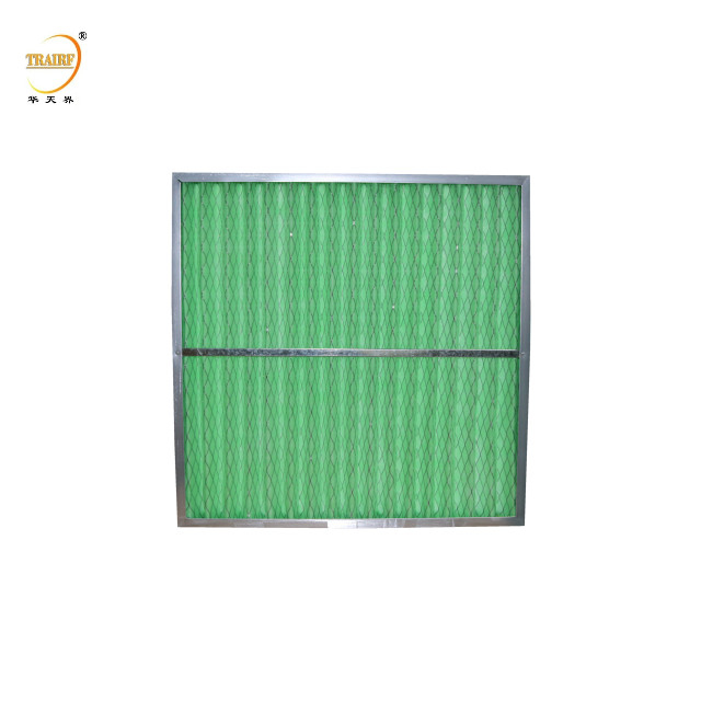 Cuadro de aluminio Eficiencia primaria G4 Filtro de polvo grueso Filtro prelavable