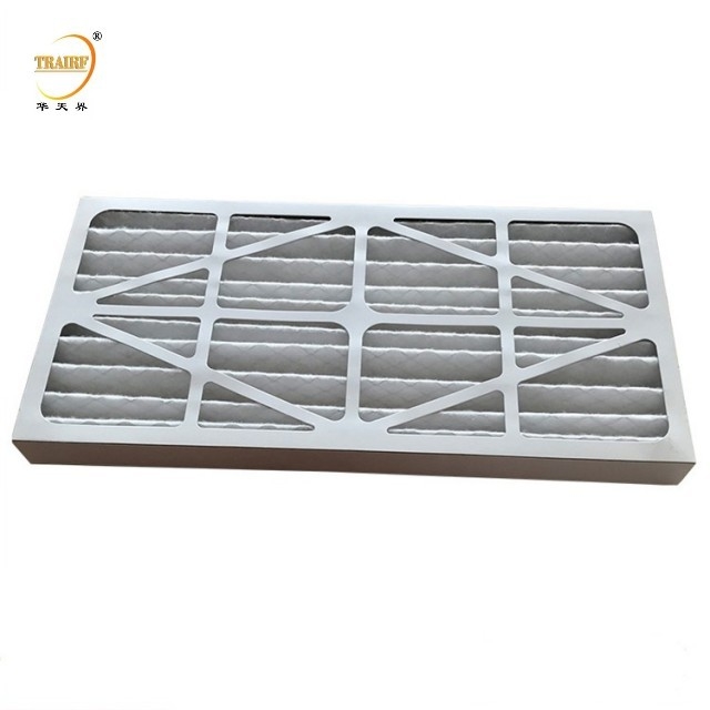 Merv 8 Cuadro de cartón Filtro de aire de horno ac para sistemas hvac
