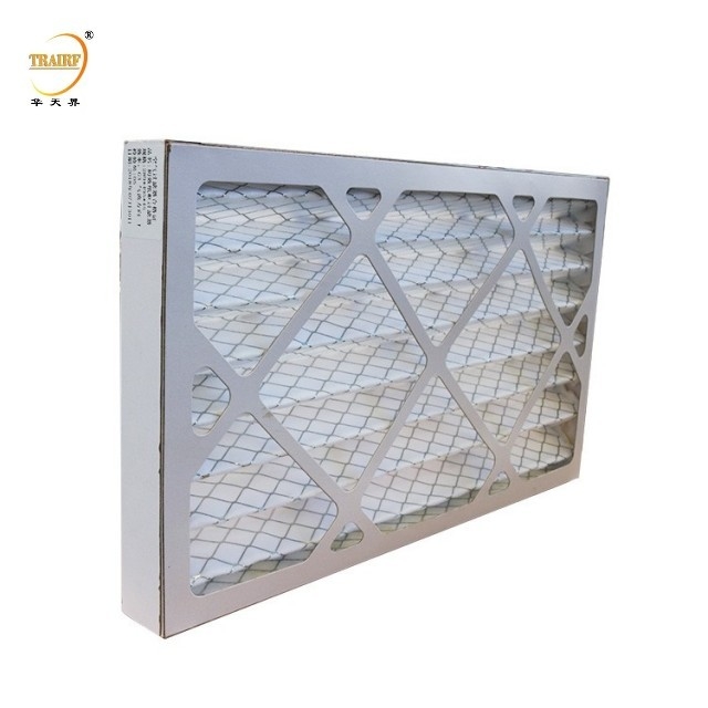 Merv 8 Cuadro de cartón Filtro de aire de horno ac para sistemas hvac