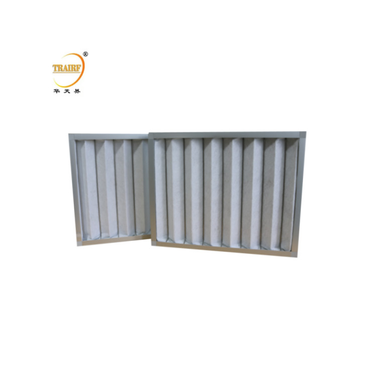 Cuadro de aluminio Eficiencia primaria Filtro pre-aire G4 grueso Lavable