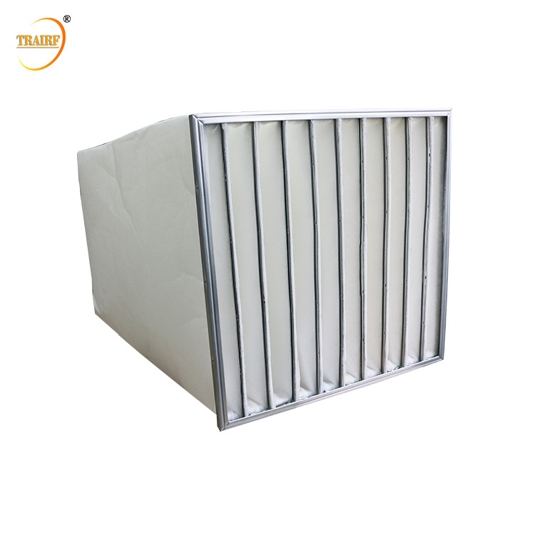 Filtro de bolsillo de bolsillo para HVAC, AHU, sala limpia G4