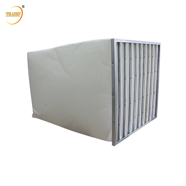 Filtro de bolsillo de bolsillo para HVAC, AHU, sala limpia G4