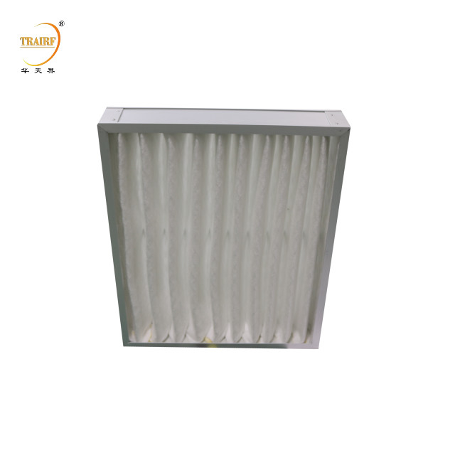 G4 Filtro de aire ventilado de buen rendimiento con marco de aleación de aluminio