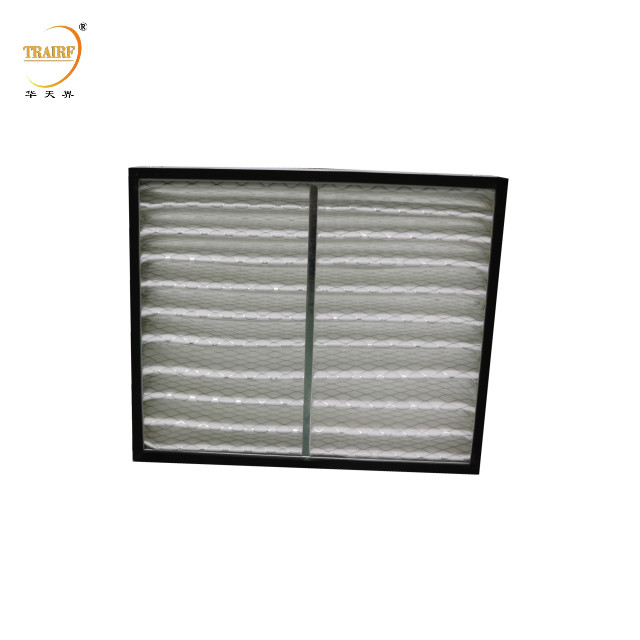 Rejilla de filtro de polvo de prefiltro / Rejilla de filtro de pliegue lavable / Medios de filtro de panel