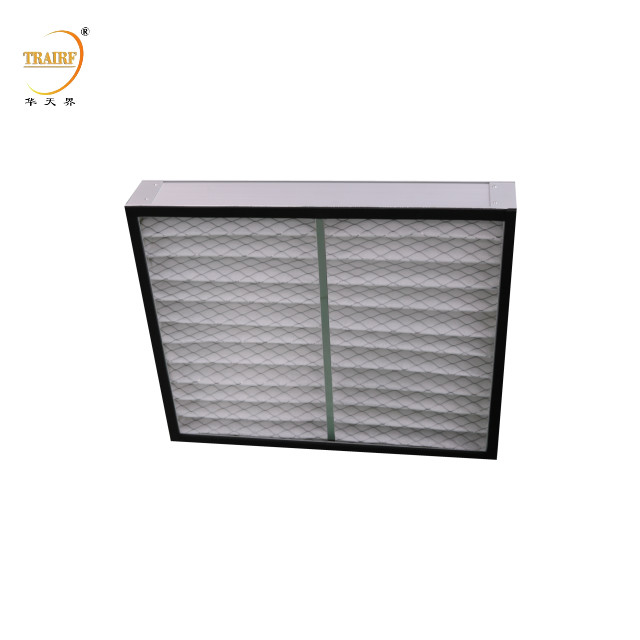 Panel prefiltro de malla de onda lavable para sala limpia