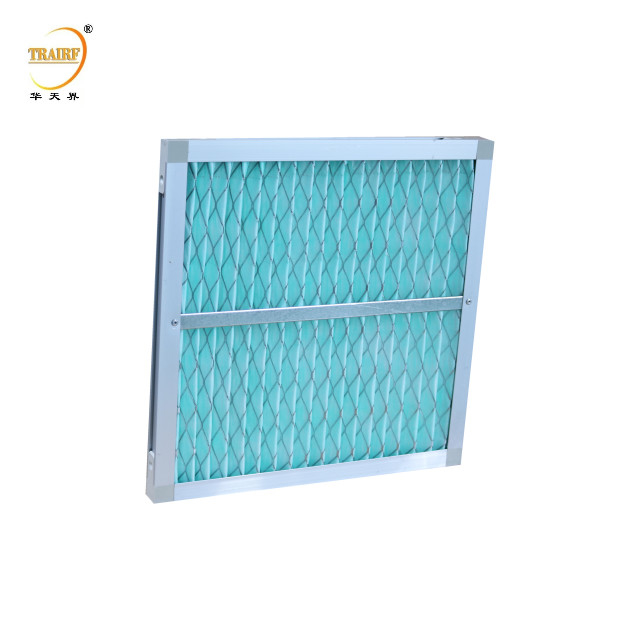 G4 F5 F6 F7 F8 F9 Filtro de medios preplisiados Panel industrial Filtro de aire para capó de flujo laminar