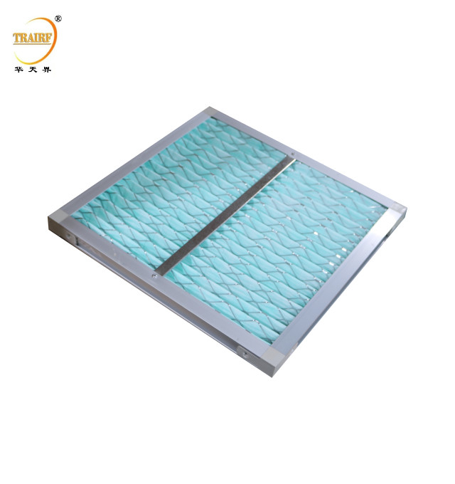 G4 F5 F6 F7 F8 F9 Filtro de medios preplisiados Panel industrial Filtro de aire para capó de flujo laminar