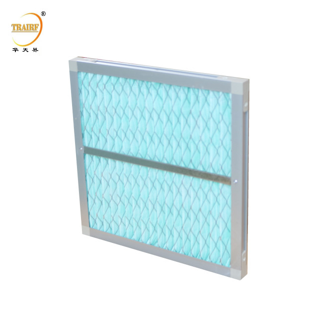 G4 F5 F6 F7 F8 F9 Filtro de medios preplisiados Panel industrial Filtro de aire para capó de flujo laminar