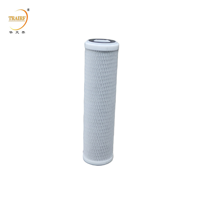 Cartucho de filtro de carbono activado de alto rendimiento para la industria alimentaria / filtro de agua RO