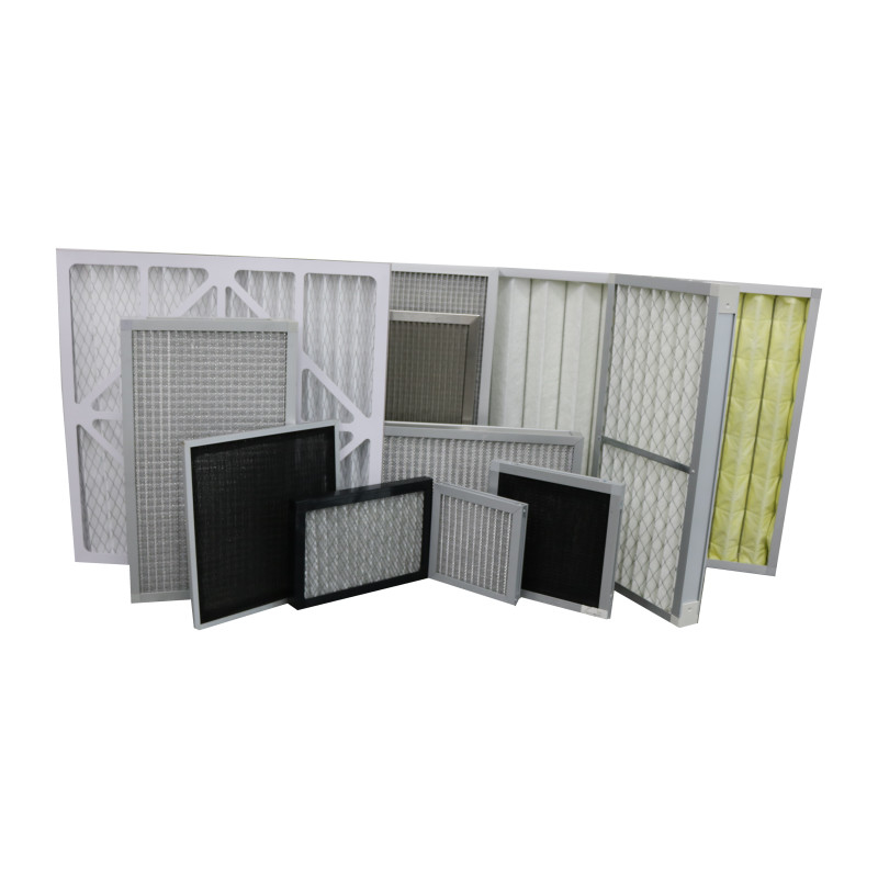 H11 H12 H13 H14 Mini filtro de carbón activado pliado para horno de filtro de aire