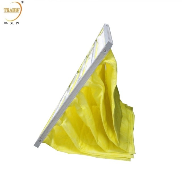 Filtro de aire de bolsillo para medios industriales para filtro de bolsas Ahu