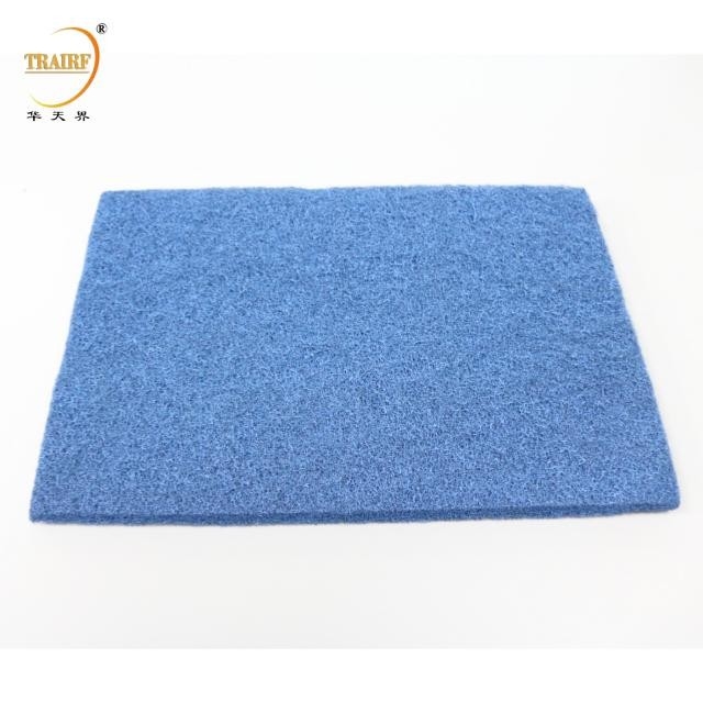 Cortado a medida Fuego y aire acondicionado Lavadoras de fibra de poliéster Medios de filtro para el cabello