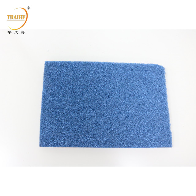 Filtro de puerta de horno de pelo de fibra natural para hogares móviles, fabricados y modulares, azul
